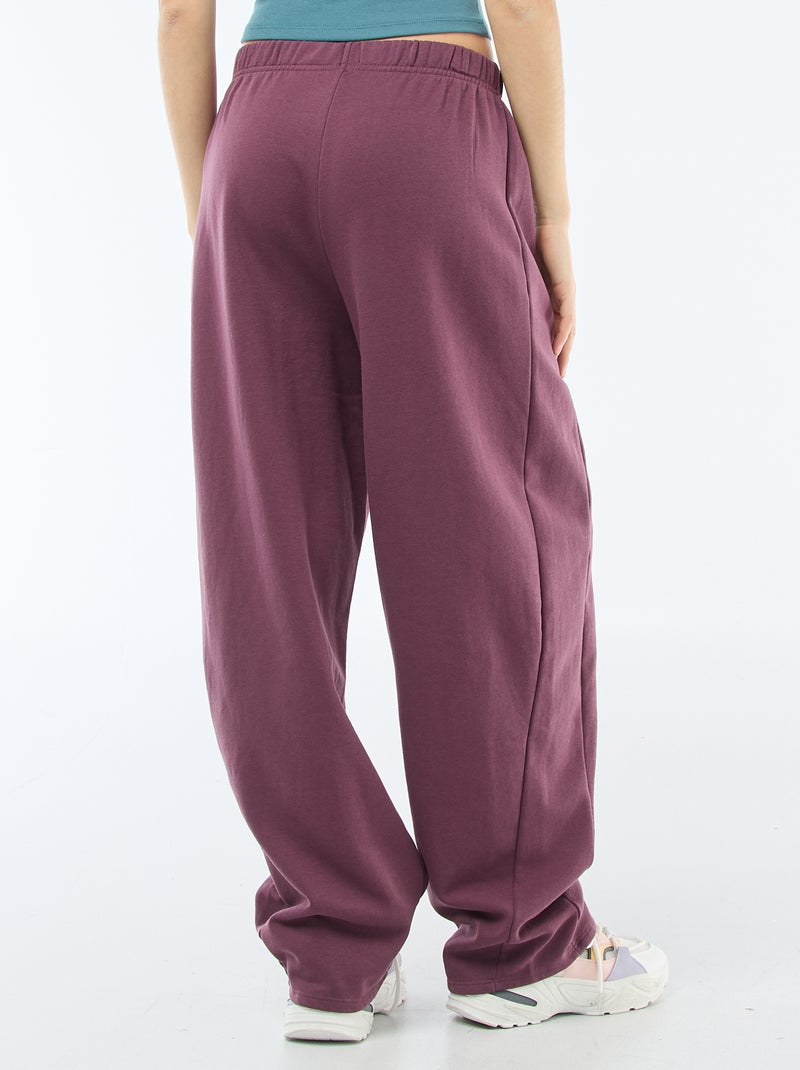 Jogging forme barrel Violet - Kiabi