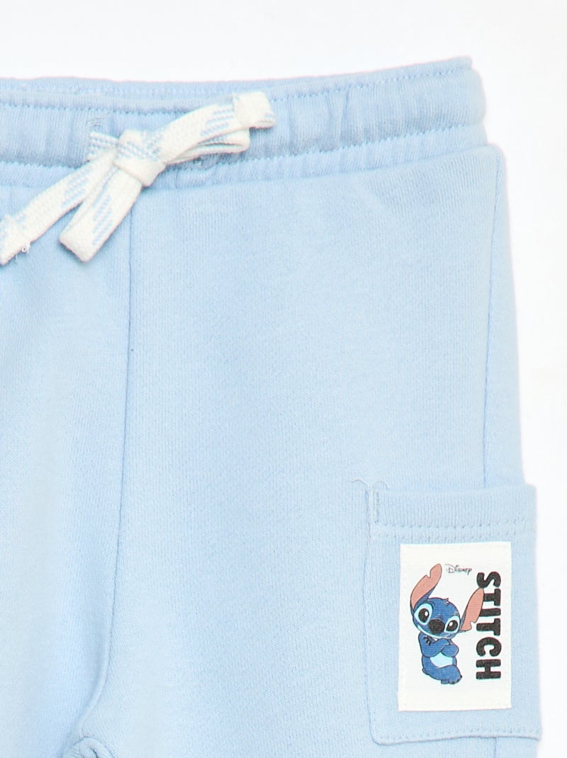 Jogging imprimé 'Stitch' 'Disney' Bleu - Kiabi