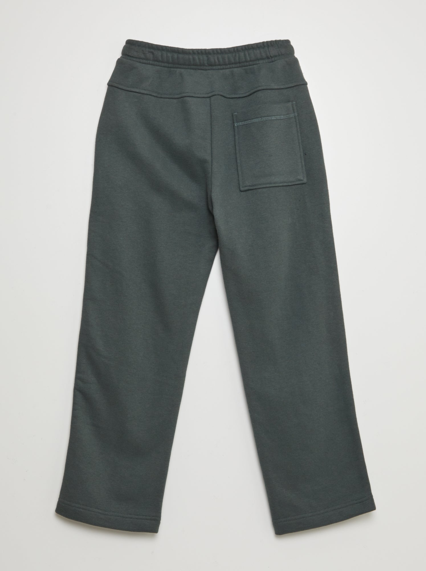 Jean droit avec bandes contrastantes - Noir - Kiabi - 25.00