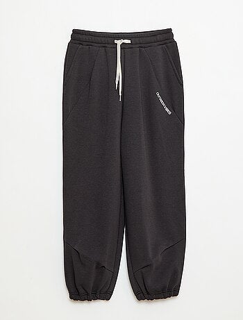 Jogging large uni en coton