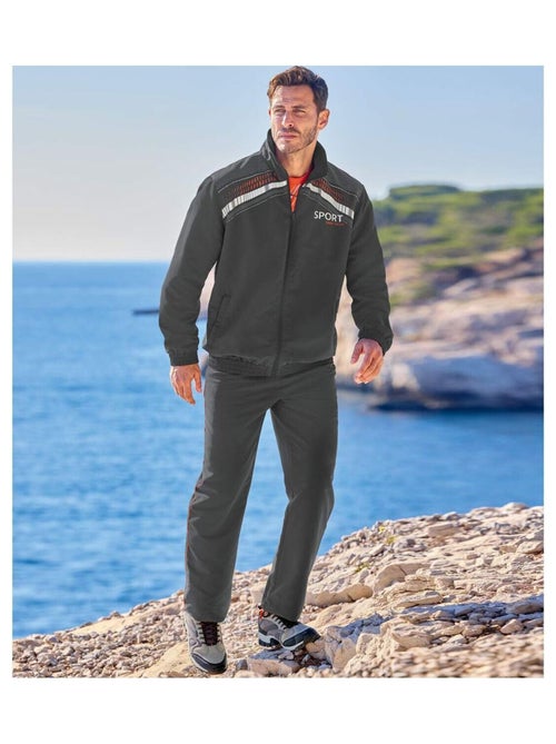 Jogging Microfibre Bicolore Sport   - ATLAS FOR MEN - Kiabi