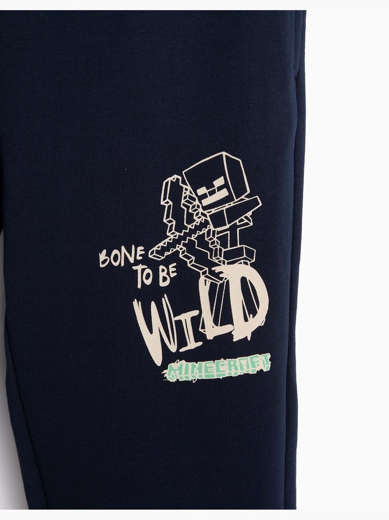 Jogging minecraft, mo fashion Bleu - Kiabi
