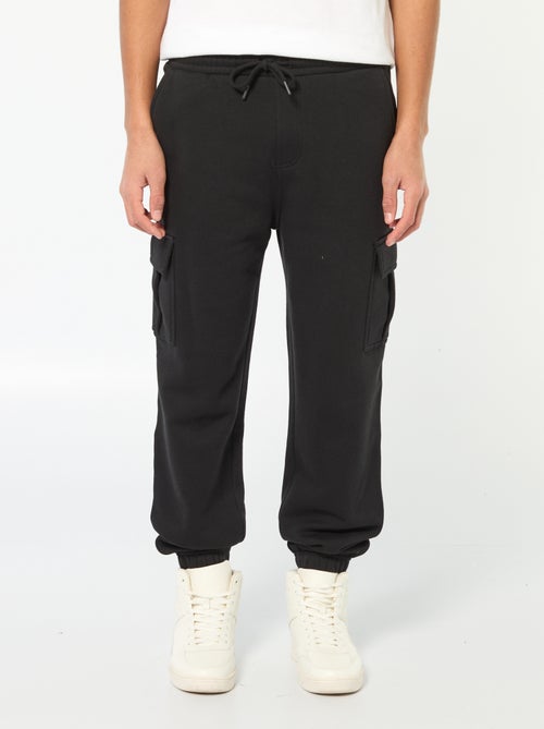 Jogging multi-poches en molleton - Kiabi