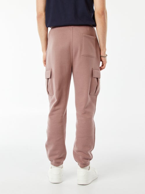 Jogging multi-poches en molleton - Kiabi