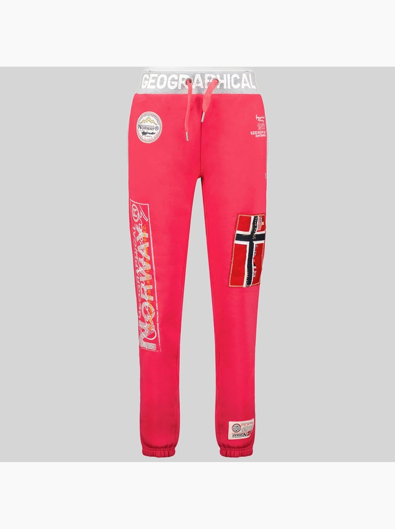 Jogging myer – geographical norway Rose fluo - Kiabi