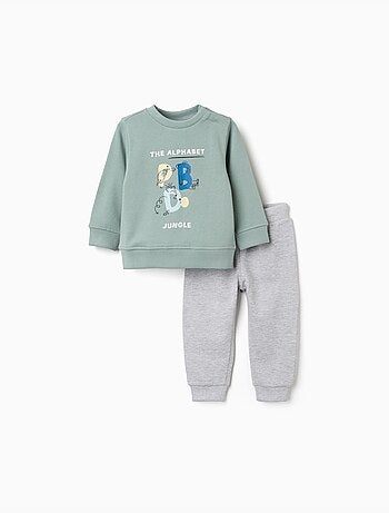 Jogging set met bedrukte letters