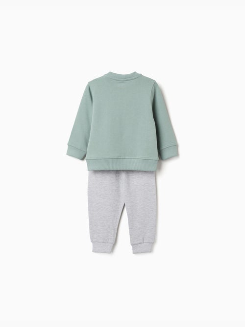 Jogging set met bedrukte letters - Kiabi