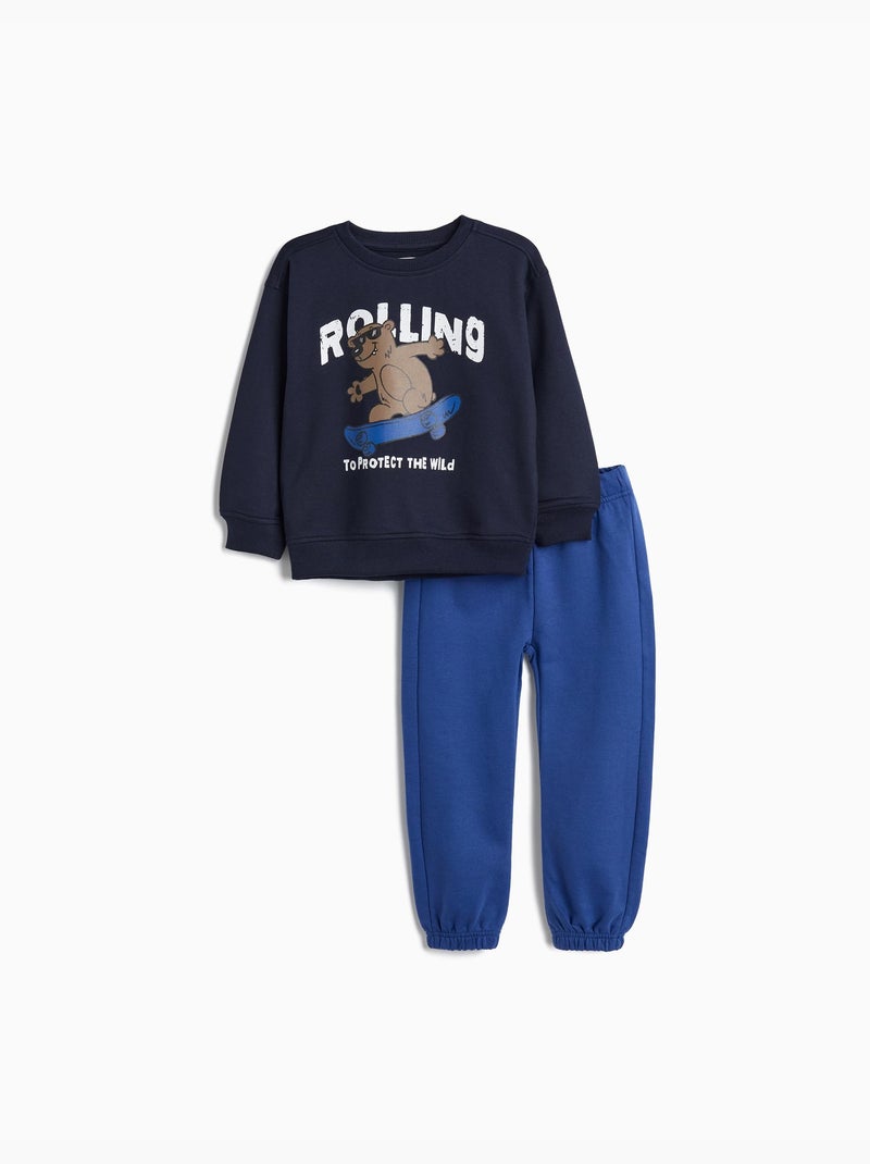 Jogging set, mo fashion Blauw - Kiabi