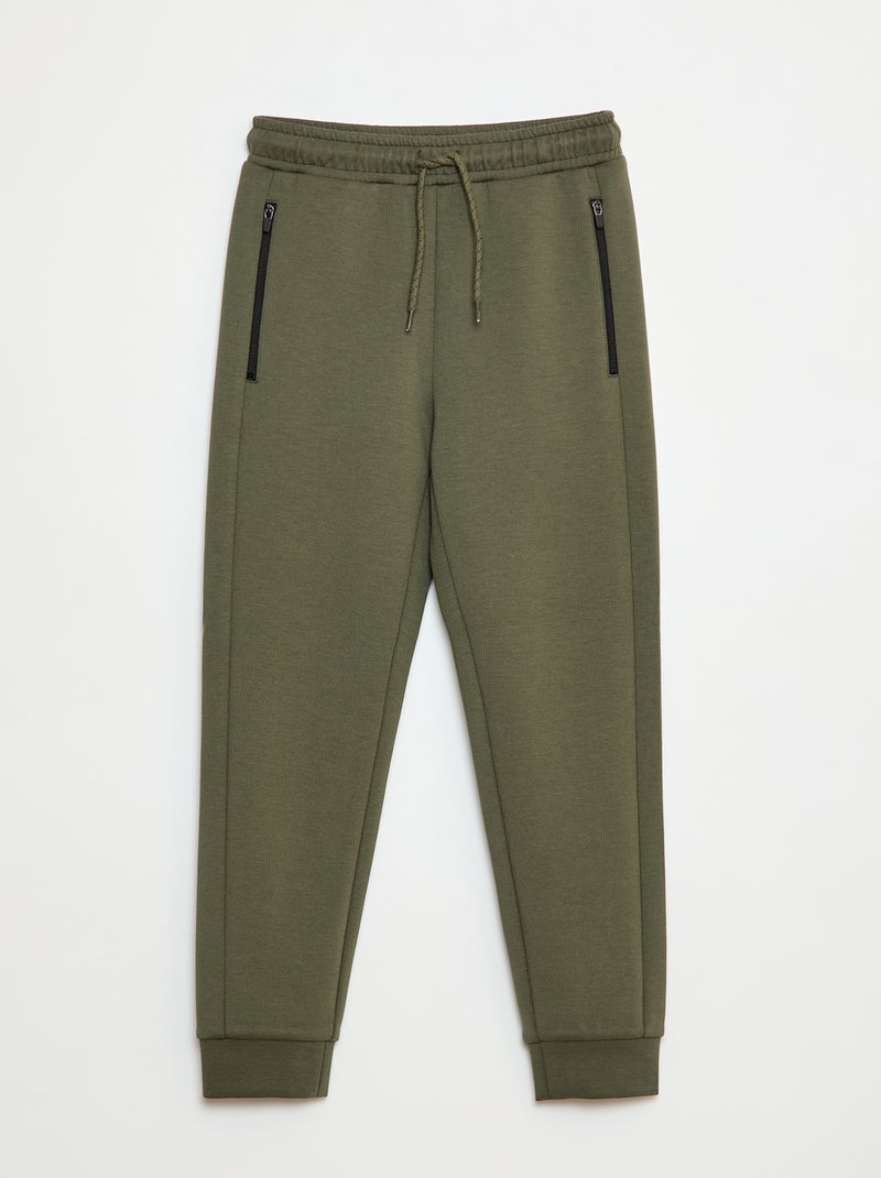 Jogging type néoprène Vert - Kiabi