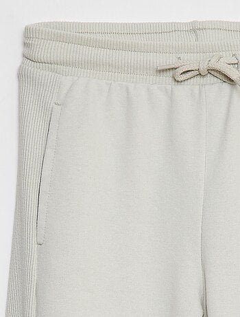 Jogging uni avec poches