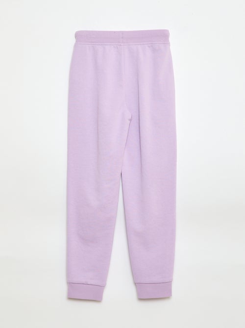 Jogging uni avec taille élastiquée - Kiabi