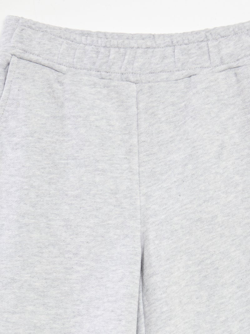 Jogging wide leg Gris - Kiabi