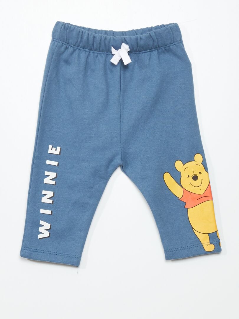 Jogging 'Winnie' sweat + pantalon - 2 pièces Bleu - Kiabi