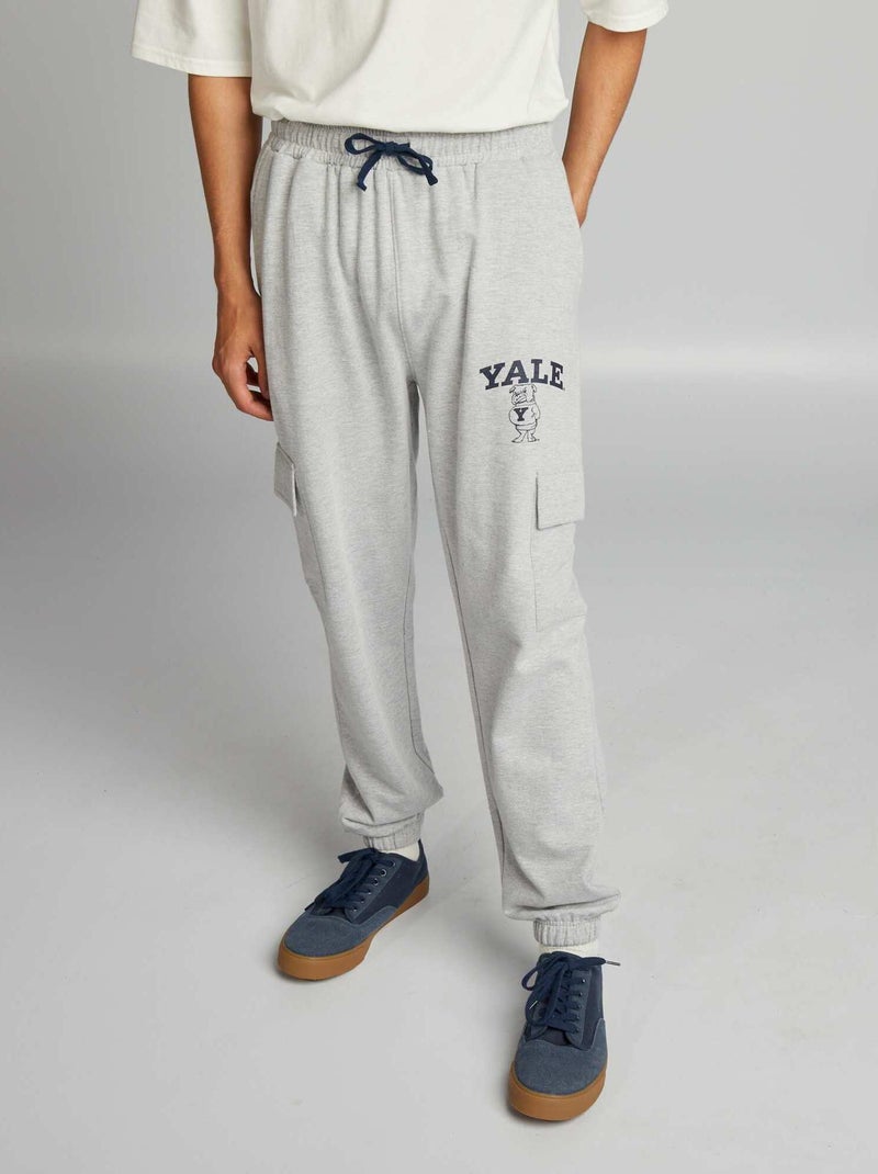 Jogging 'YALE' Gris - Kiabi