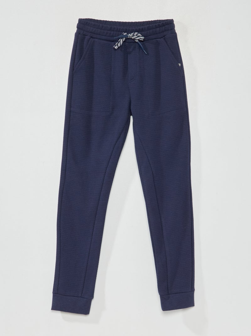 Joggingbroek - Comfortabel model blauw - Kiabi