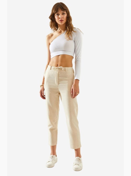 Joggingbroek enkel met trekkoord lucci - Kiabi Joggingbroek enkel met trekkoord lucci - Kiabi