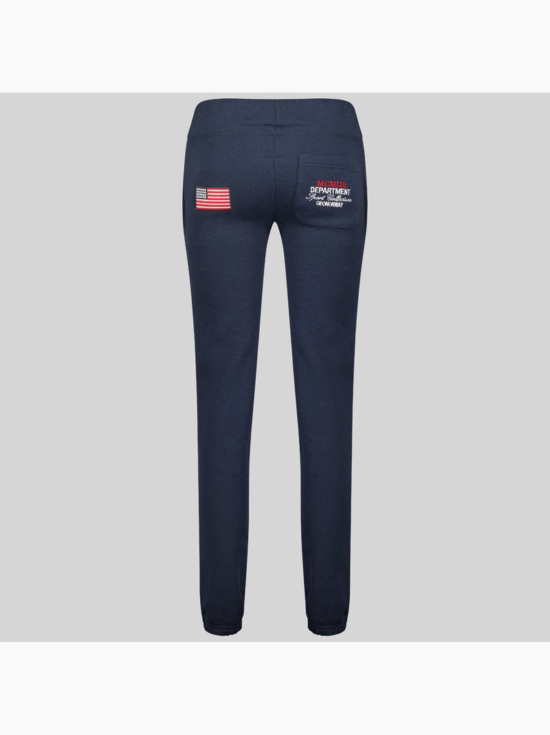 Joggingbroek manille – geographical norway Marineblauw - Kiabi