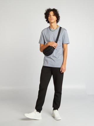 Joggingbroek met contrasterende details