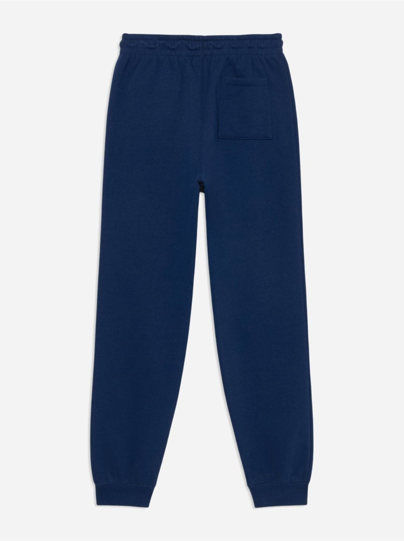 Joggingbroek met elastische tailleband - Jordan Blauw - Kiabi