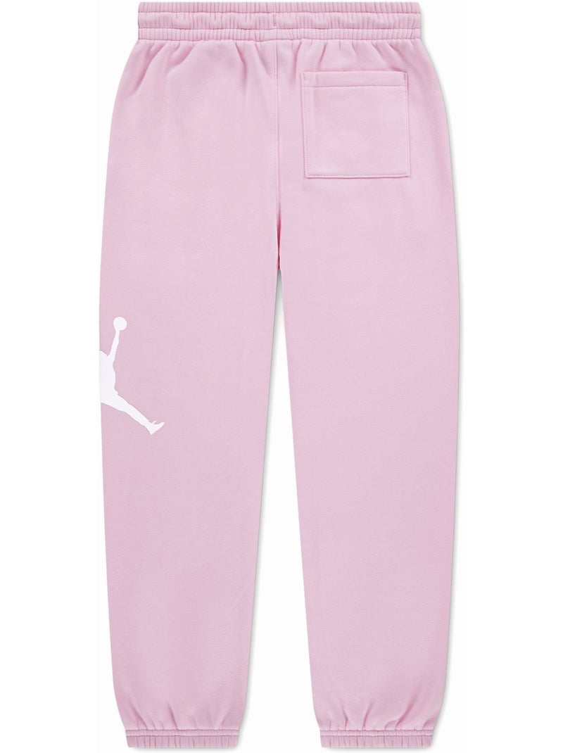 Joggingbroek met elastische tailleband - jordan Roze - Kiabi