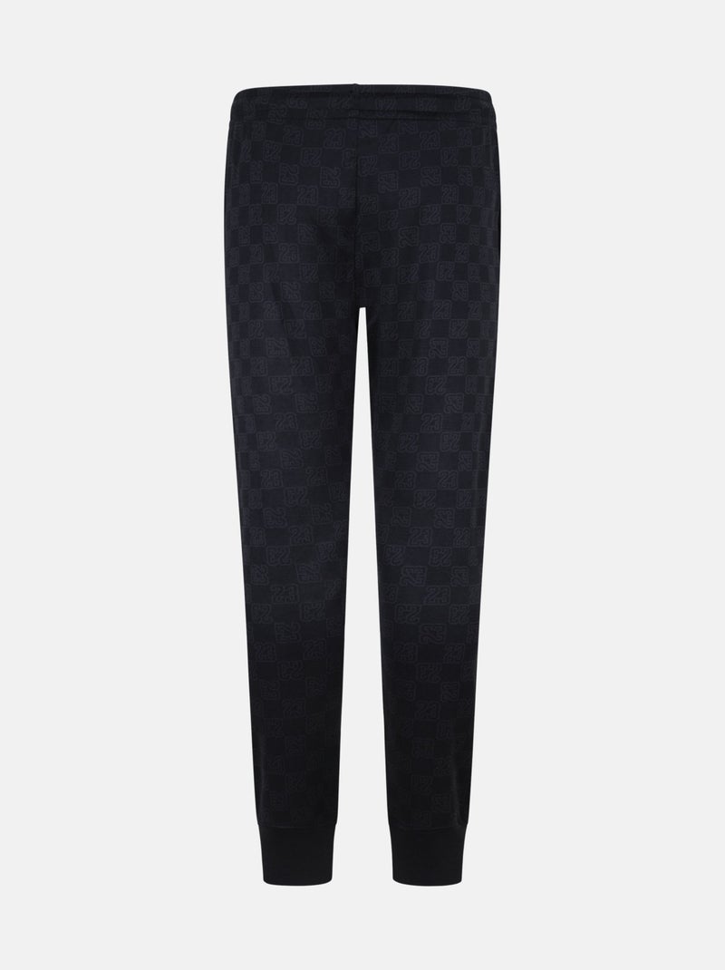Joggingbroek met elastische tailleband - Jordan Zwart - Kiabi