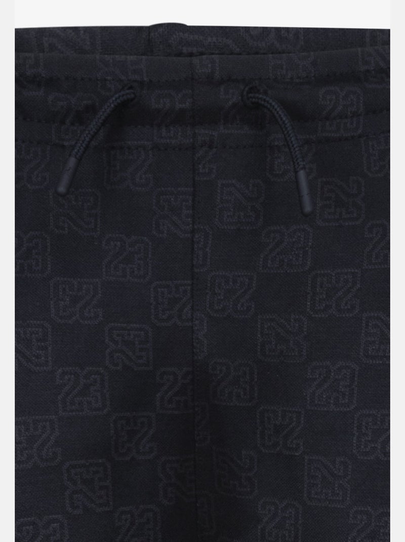 Joggingbroek met elastische tailleband - Jordan Zwart - Kiabi