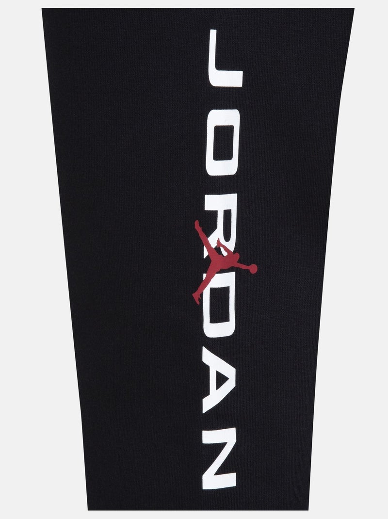 Joggingbroek met elastische tailleband - Jordan Zwart - Kiabi