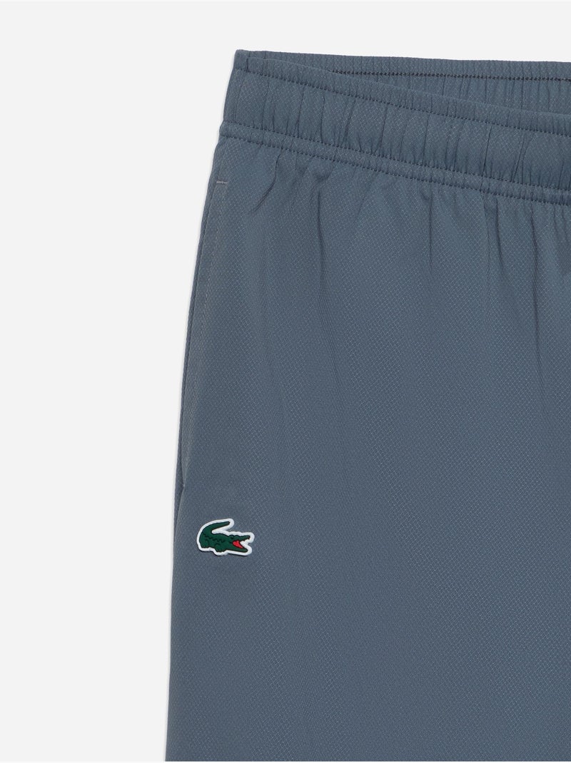 Joggingbroek met elastische tailleband - lacoste Blauw - Kiabi