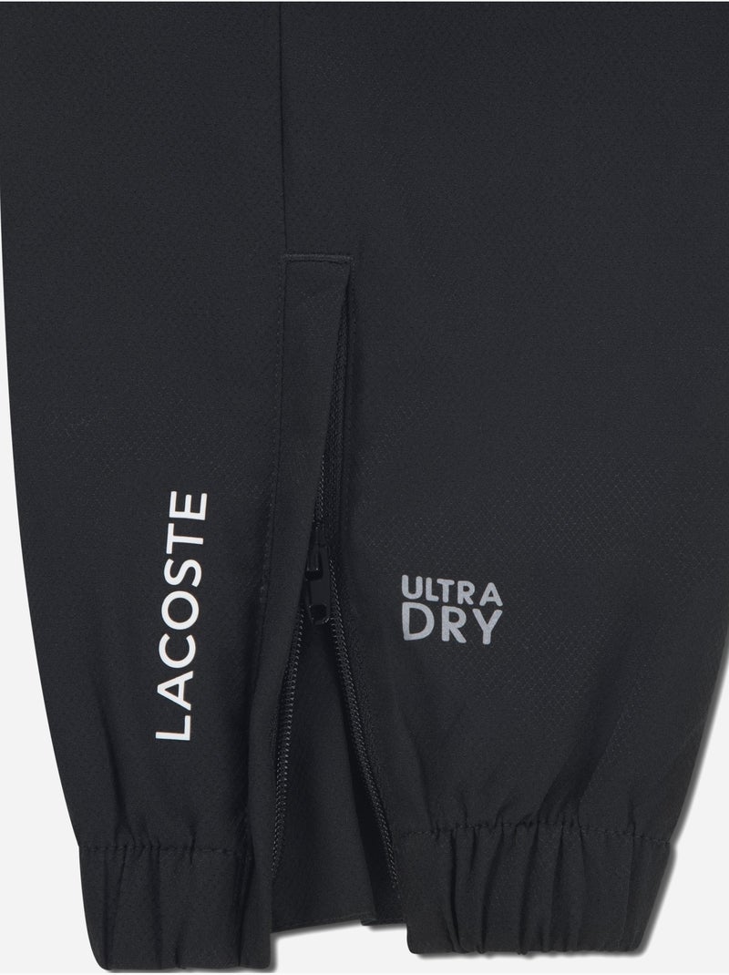 Joggingbroek met elastische tailleband - lacoste Zwart - Kiabi