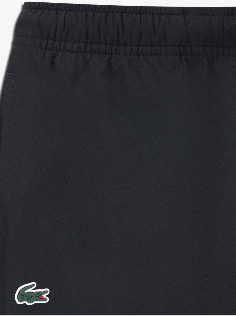 Joggingbroek met elastische tailleband - lacoste Zwart - Kiabi