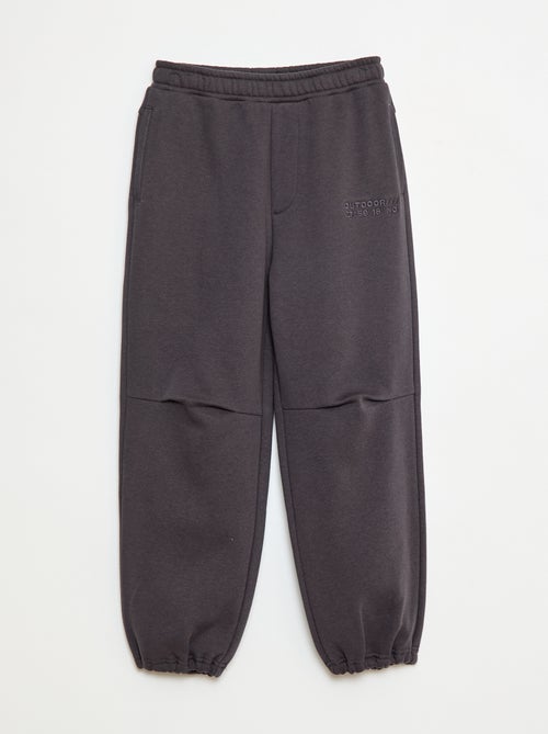 Joggingbroek met geborduurde tekst - Kiabi