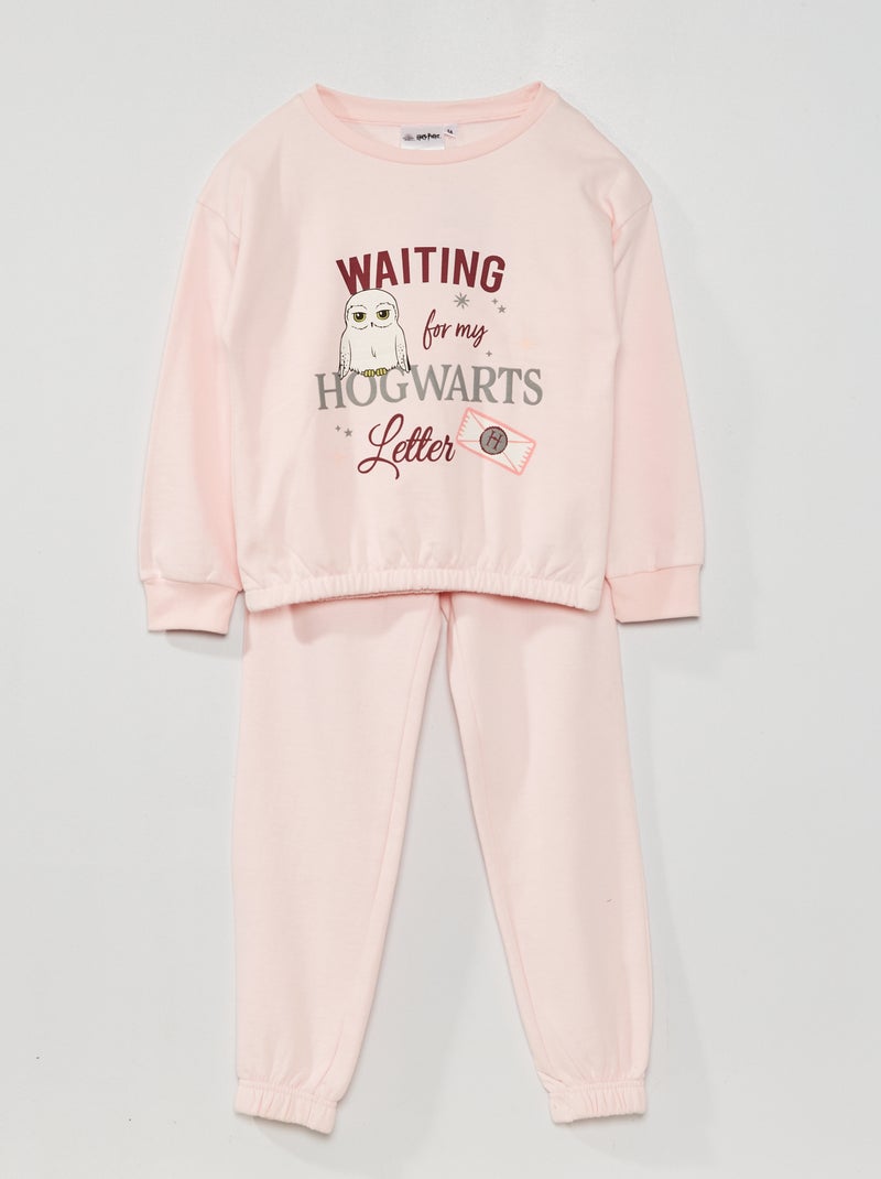 Joggingbroek met Harry Potter-print roze - Kiabi