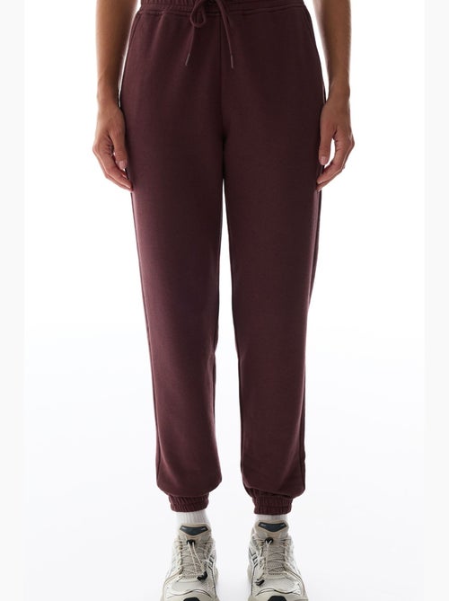 Joggingbroek met hoge taille en elastische boorden penti - Kiabi Joggingbroek met hoge taille en elastische boorden penti - Kiabi