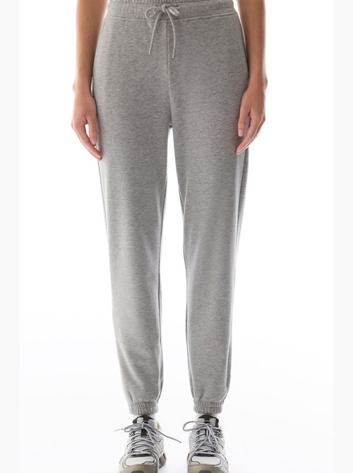 Joggingbroek met hoge taille en elastische boorden penti - Kiabi Joggingbroek met hoge taille en elastische boorden penti - Kiabi