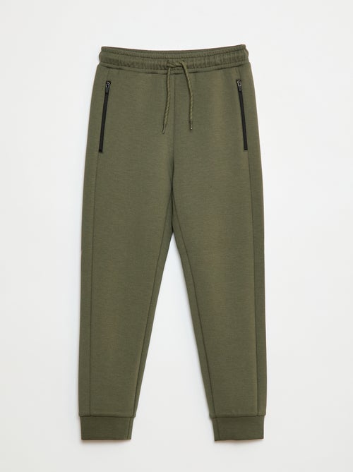 Joggingbroek met neopreeneffect - Kiabi