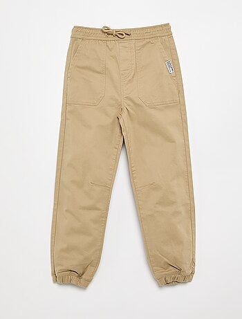 Joggingbroek met trekkoordjes