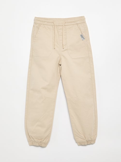 Joggingbroek met trekkoordjes - Kiabi