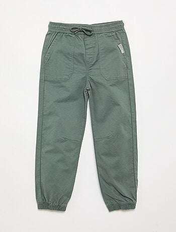 Joggingbroek met trekkoordjes