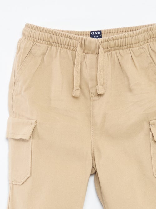 Joggingbroek met zakken met klepje - Kiabi