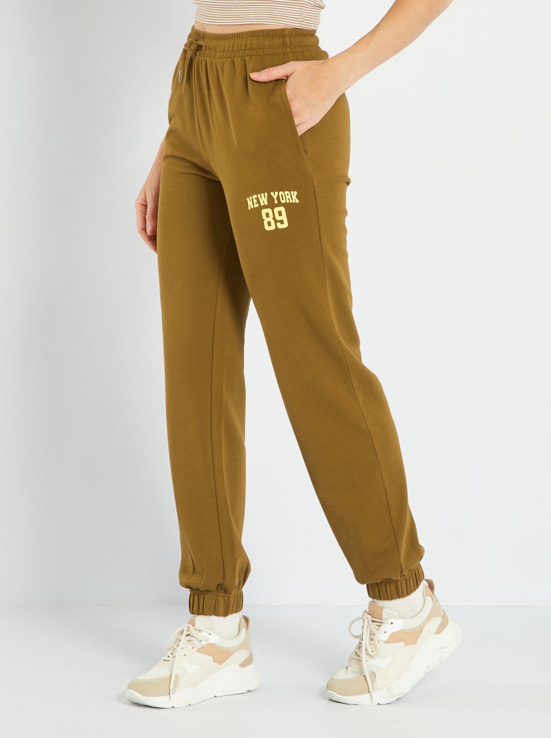 Joggingbroek 'New York' ORANJE - Kiabi