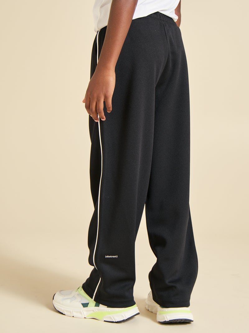 Joggingbroek regular fit (ekstract) Zwart - Kiabi