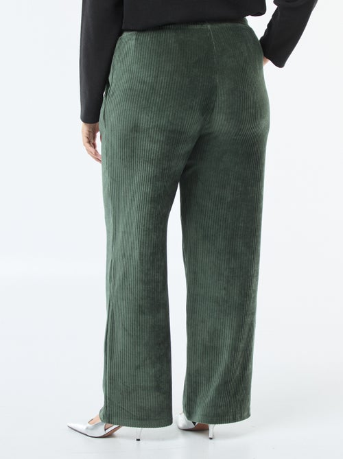 Joggingbroek van corduroy - Kiabi