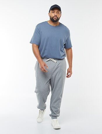Joggingbroek van effen sweatstof