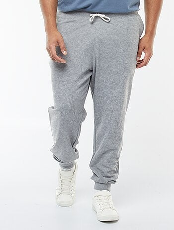 Joggingbroek van effen sweatstof