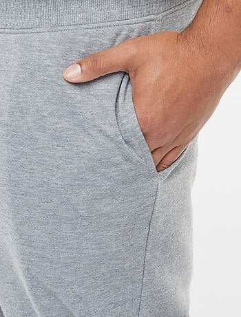 Joggingbroek van effen sweatstof