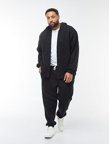 Joggingbroek van effen sweatstof