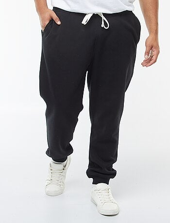 Joggingbroek van effen sweatstof