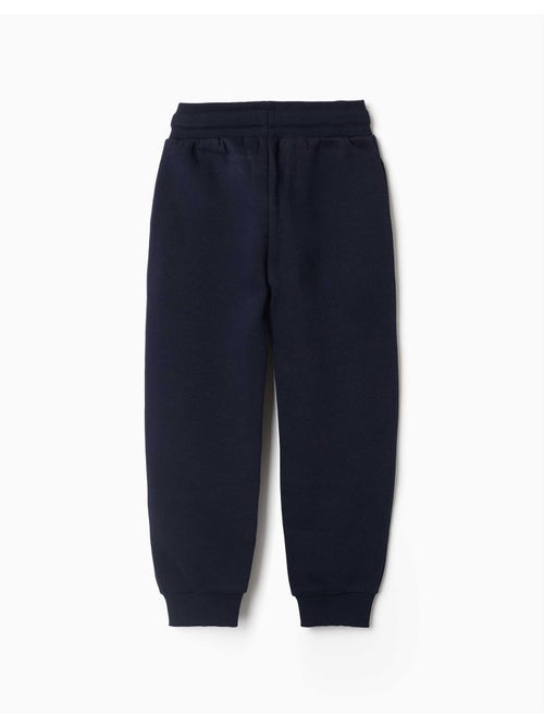 Joggingbroek van fleece met slanke pasvorm en trekkoord - Kiabi