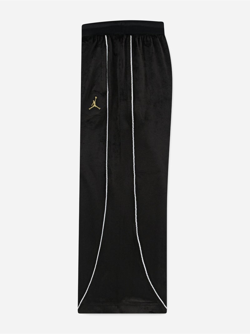 Joggingbroek van fluweel - Jordan Zwart - Kiabi