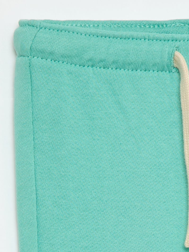 Joggingbroek van french terry Groen - Kiabi